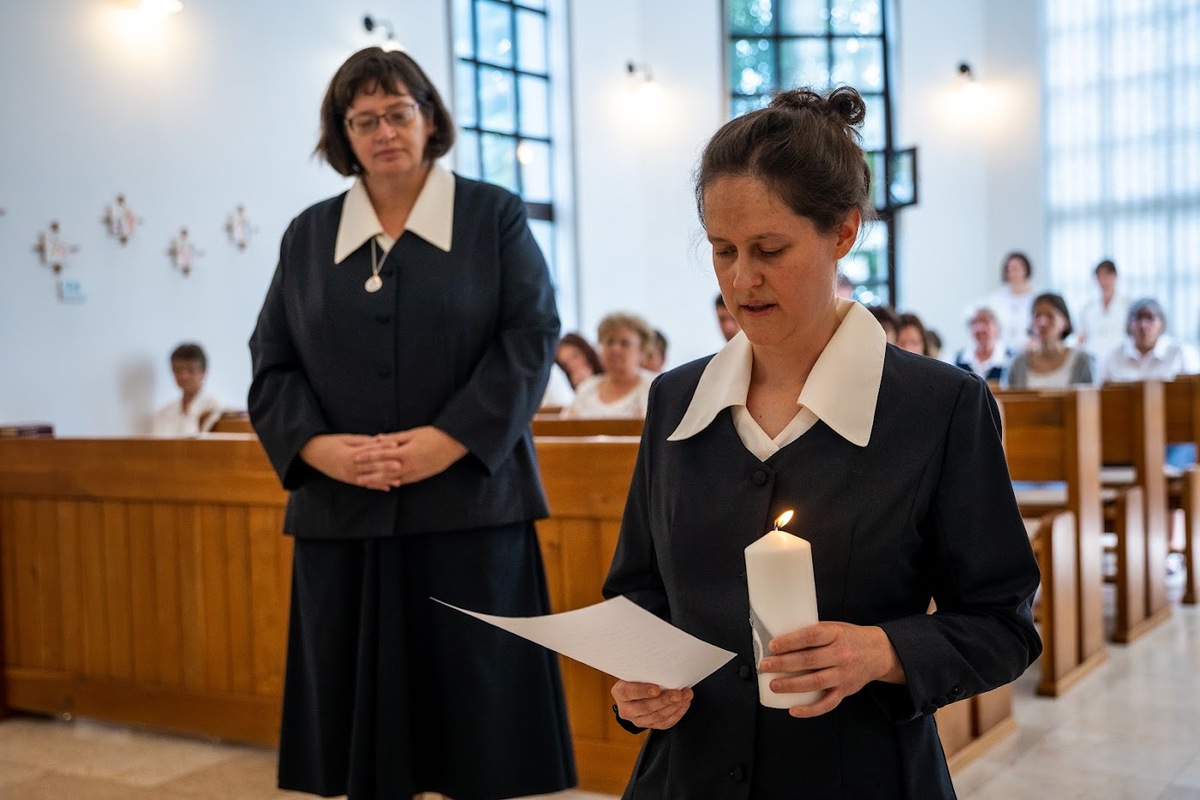 Fazekas Hedvig első eskütétele