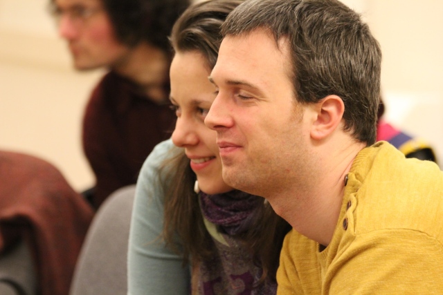 Kerekasztal beszélgetés, 2014. február 11-én, a Párbeszéd Ház Arrupe termében