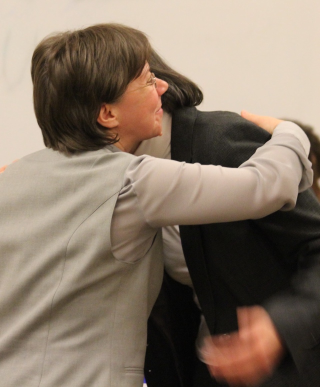 Kerekasztal beszélgetés, 2014. február 11-én, a Párbeszéd Ház Arrupe termében