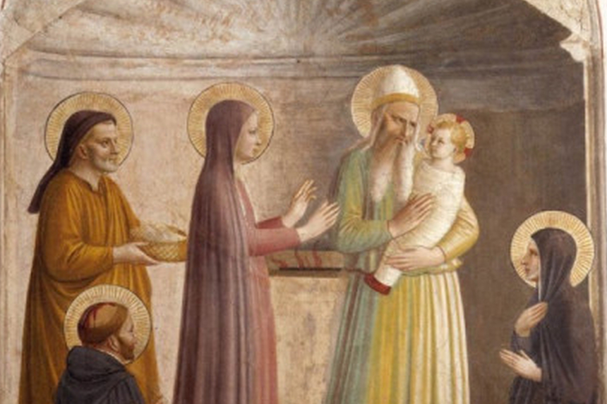 Jézus bemutatása a templomban - Istennek ajánlani