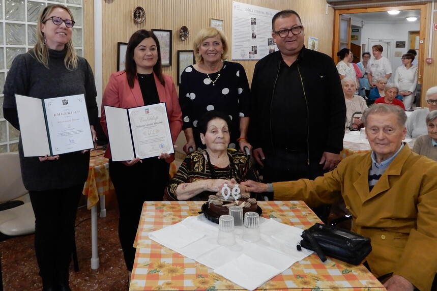 Sólyom László Tiborné 90. – JSZTIO